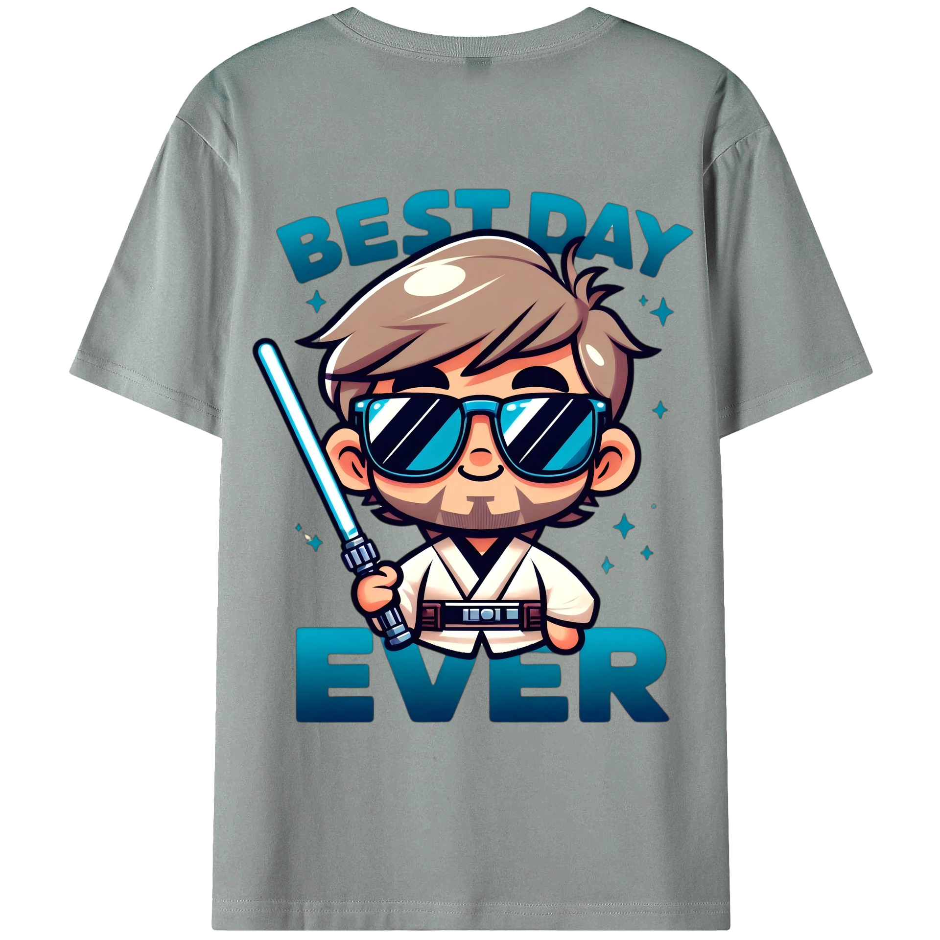 （画像用） スター・ウォーズ Star Wars 綿100％ メンズ半袖Tシャツ（バックプリント） 通気性